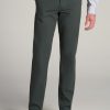 Men American Tall Pants + Chinos | J1 Straight Fit Chino Pant Men'S In Soft Green