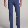 Men American Tall Pants + Chinos | Dylan Slim Fit Five-Pocket Pants In Pants For Tall Men Steel Blue