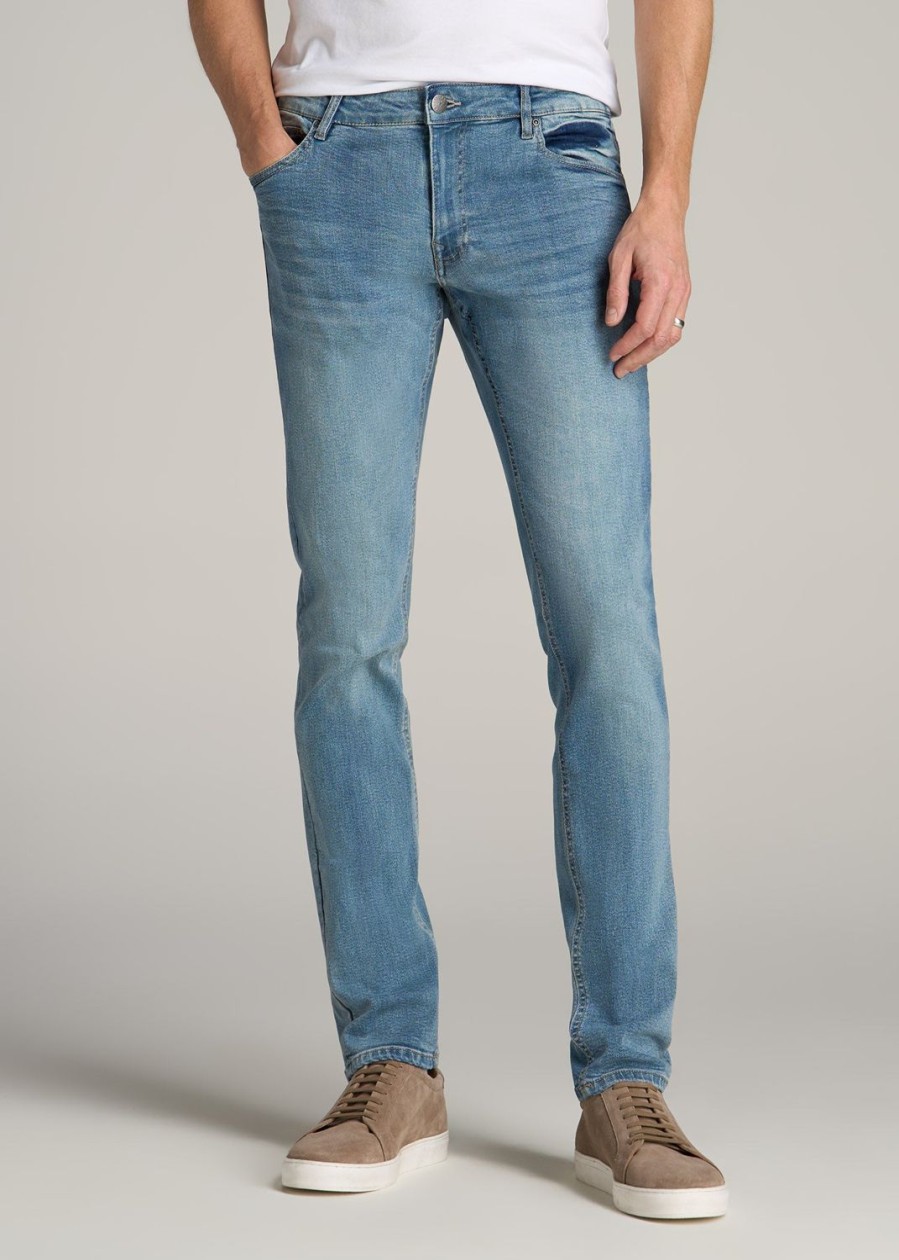 Men American Tall Jeans | Carman Tapered Jeans For Tall Men In New Fade