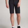 Men American Tall Shorts | Hiking Shorts For Tall Men In Black