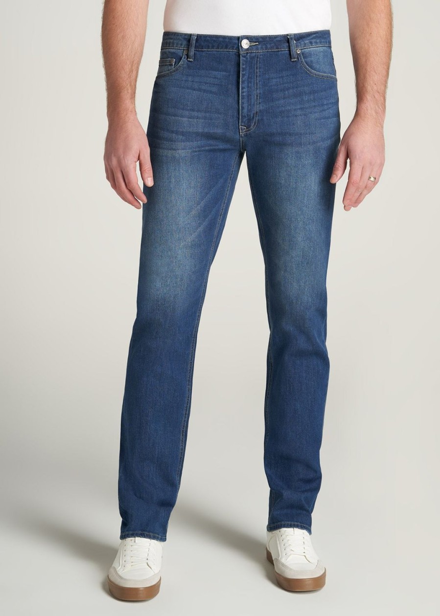 Men American Tall Jeans | J1 Straight Leg Jeans For Tall Men In Classic Blue