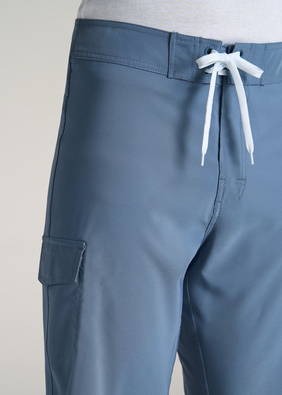 Men American Tall Shorts | Tall Board Shorts For Men In Chambray