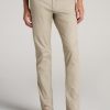 Men American Tall Pants + Chinos | Carman Tapered Chinos In Pants For Tall Men Desert Khaki