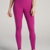 Women American Tall Athletic Pants | Balance Ultra High-Rise Leggings For Tall Women In Pink Orchid