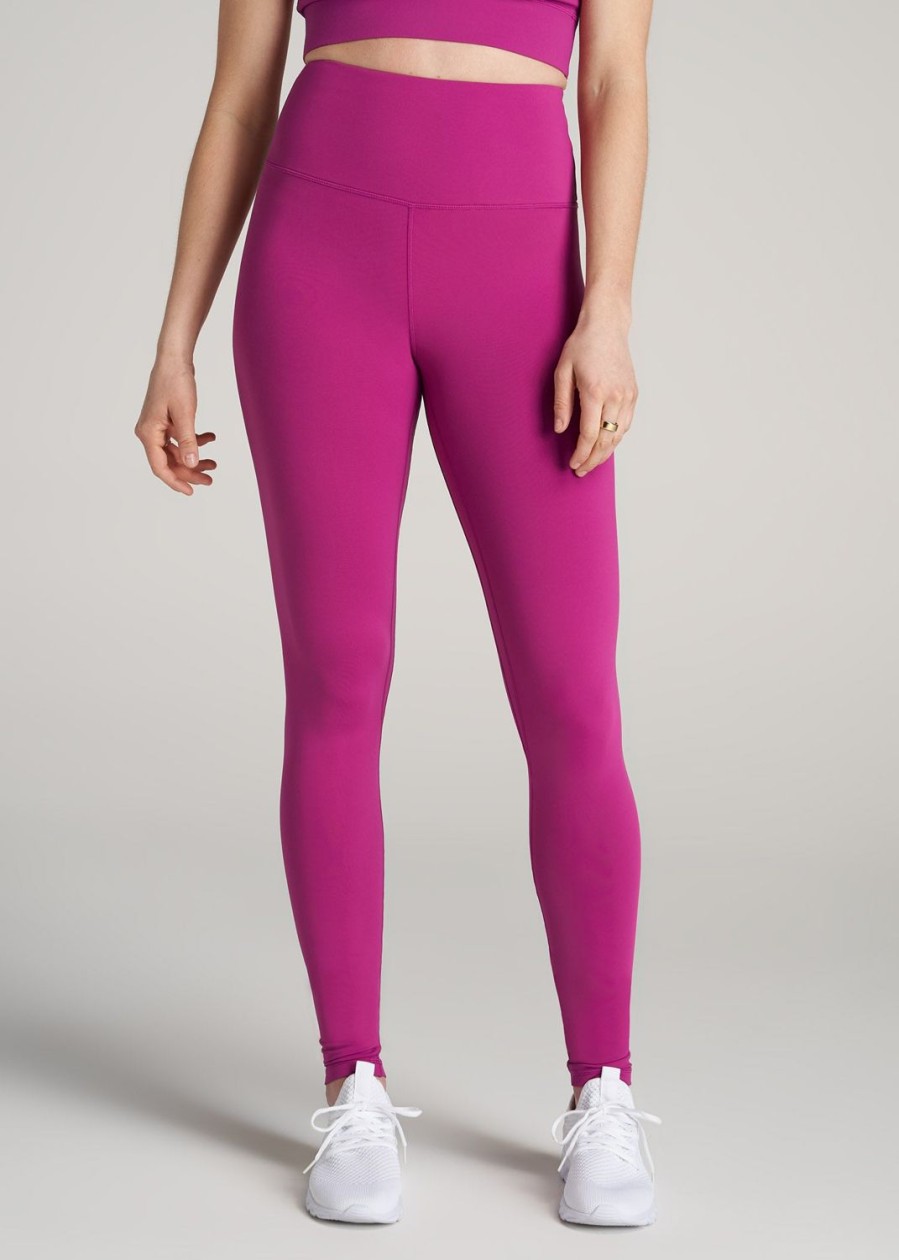 Women American Tall Athletic Pants | Balance Ultra High-Rise Leggings For Tall Women In Pink Orchid