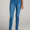 Women American Tall Jeans + Denim | Women'S Tall Jeggings In Classic Mid Blue