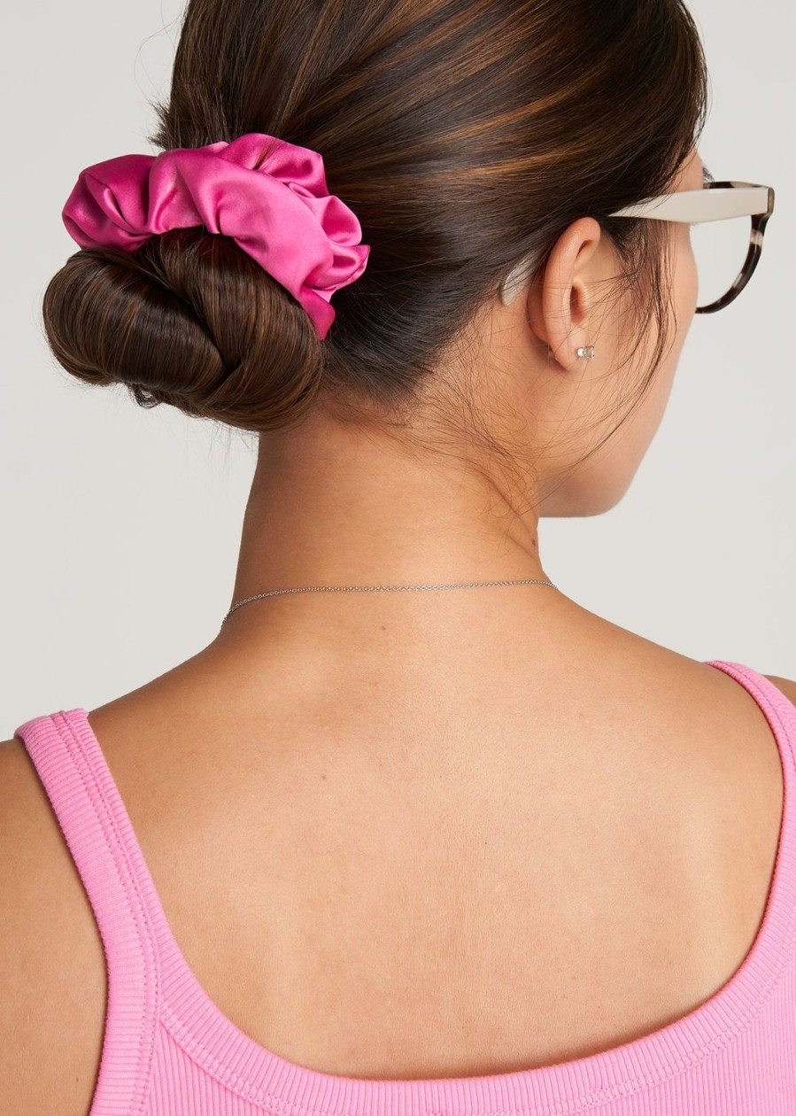 Women American Tall Other Accessories | Women'S Tall Scrunchie In Bubblegum Pink