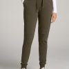 Women American Tall Athletic Pants | Wearever French Terry Tall Women'S Joggers In Fern Green