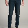 Men American Tall Jeans | Lj&S Tapered Jeans For Tall Men In Mechanic Blue