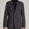 Men American Tall Jackets + Coats | Suit Jacket For Tall Men In Mid Grey