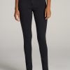 Women American Tall Jeans + Denim | Women'S Tall Jeggings In Washed Black