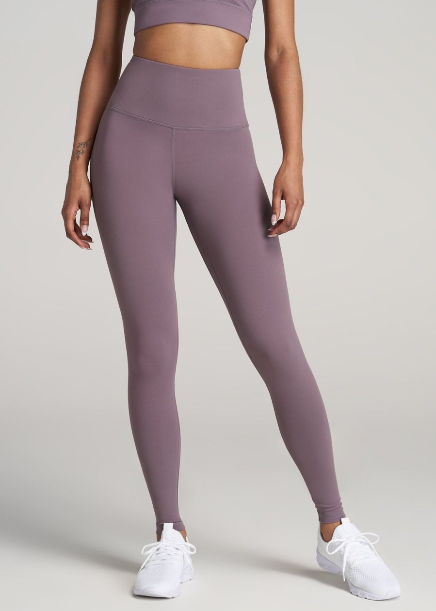 Women American Tall Athletic Pants | Balance Ultra High-Rise Leggings For Tall Women In Smoked Mauve