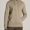 Men American Tall Hoodies + Sweatshirts | Wearever Fleece Pullover Men'S Tall Hoodie In Khaki