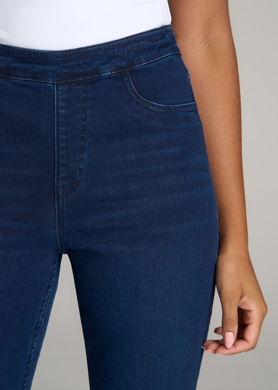 Women American Tall Jeans + Denim | Women'S Tall Jeggings In Twilight Blue