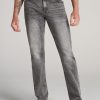 Men American Tall Jeans | J1 Straight Leg Jeans For Tall Men In Washed Faded Black