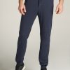 Men American Tall Athletic Pants | Wearever French Terry Men'S Tall Joggers In Navy