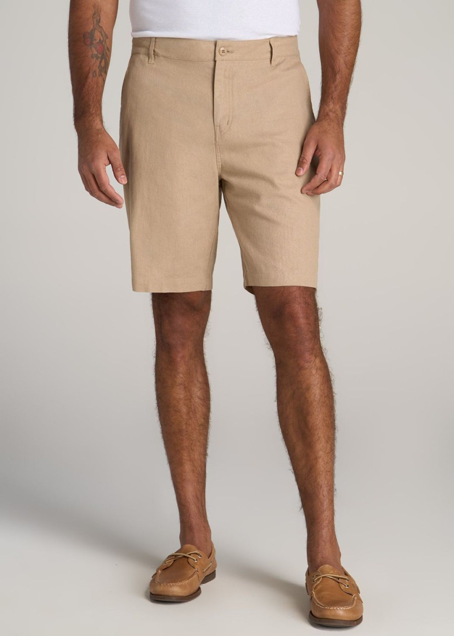 Men American Tall Shorts | Linen Shorts For Tall Men In Hazelwood