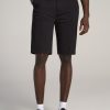 Men American Tall Shorts | Chino Shorts For Tall Men In Black