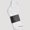 Men American Tall Socks | Men'S Athletic Mid Ankle Socks (X-Large Size: 14-17) | White 3 Pack