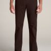 Men American Tall Pants + Chinos | Mason Semi-Relaxed Chinos In Pants For Tall Men Chocolate