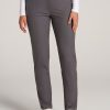 Women American Tall Pants + Trousers | Pull-On Traveler Pants 2.0 For Tall Women In Light Ash