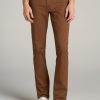 Men American Tall Pants + Chinos | Carman Tapered Fit Five-Pocket Pant Men'S In Nutshell