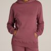 Women American Tall Hoodies + Sweatshirts | Wearever Fleece Relaxed Fit Women'S Tall Hoodie In Astro Dust