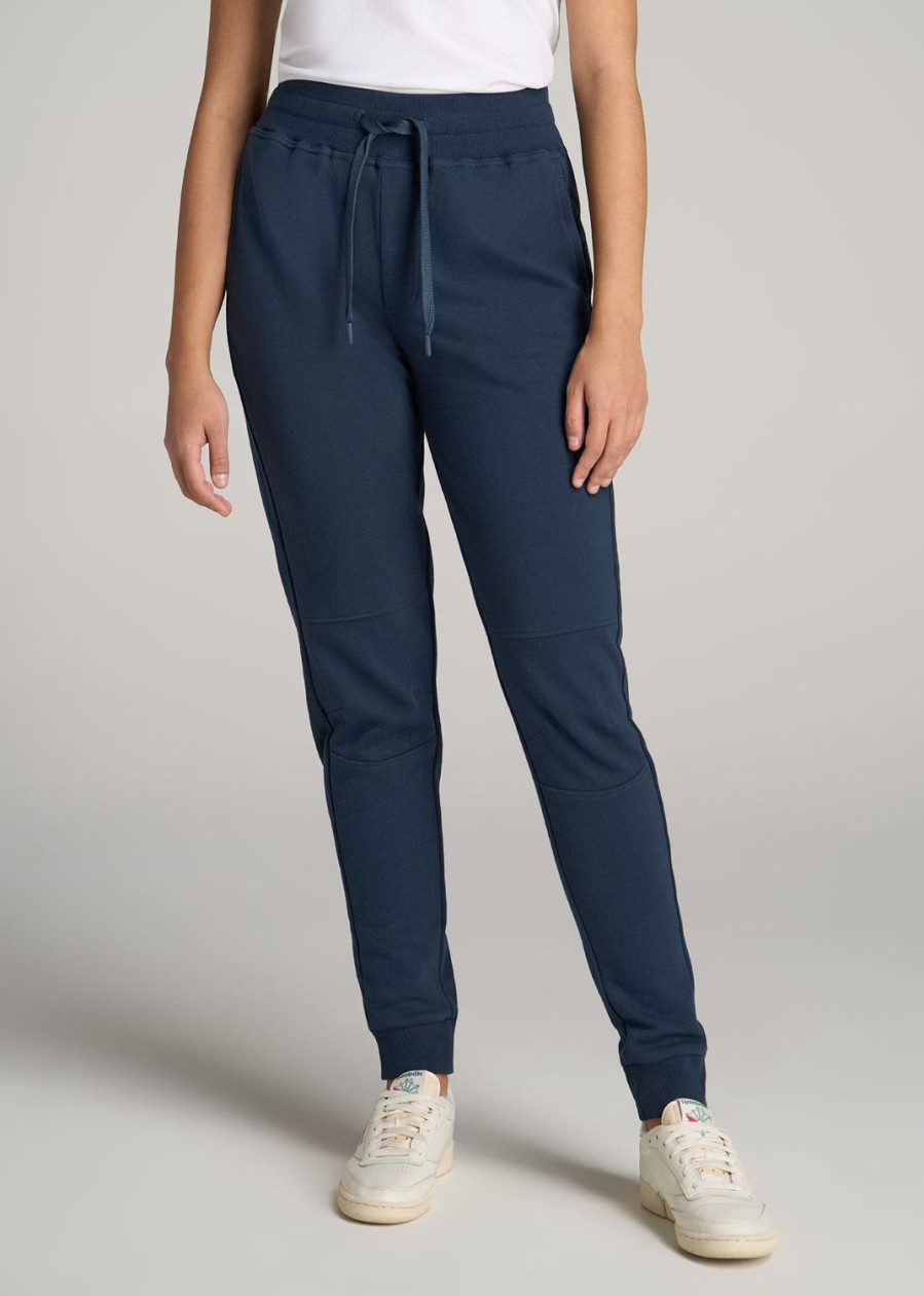 Women American Tall Athletic Pants | Wearever French Terry Tall Women'S Joggers In Bright Navy