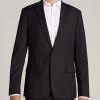 Men American Tall Jackets + Coats | Suit Jacket For Tall Men In Black