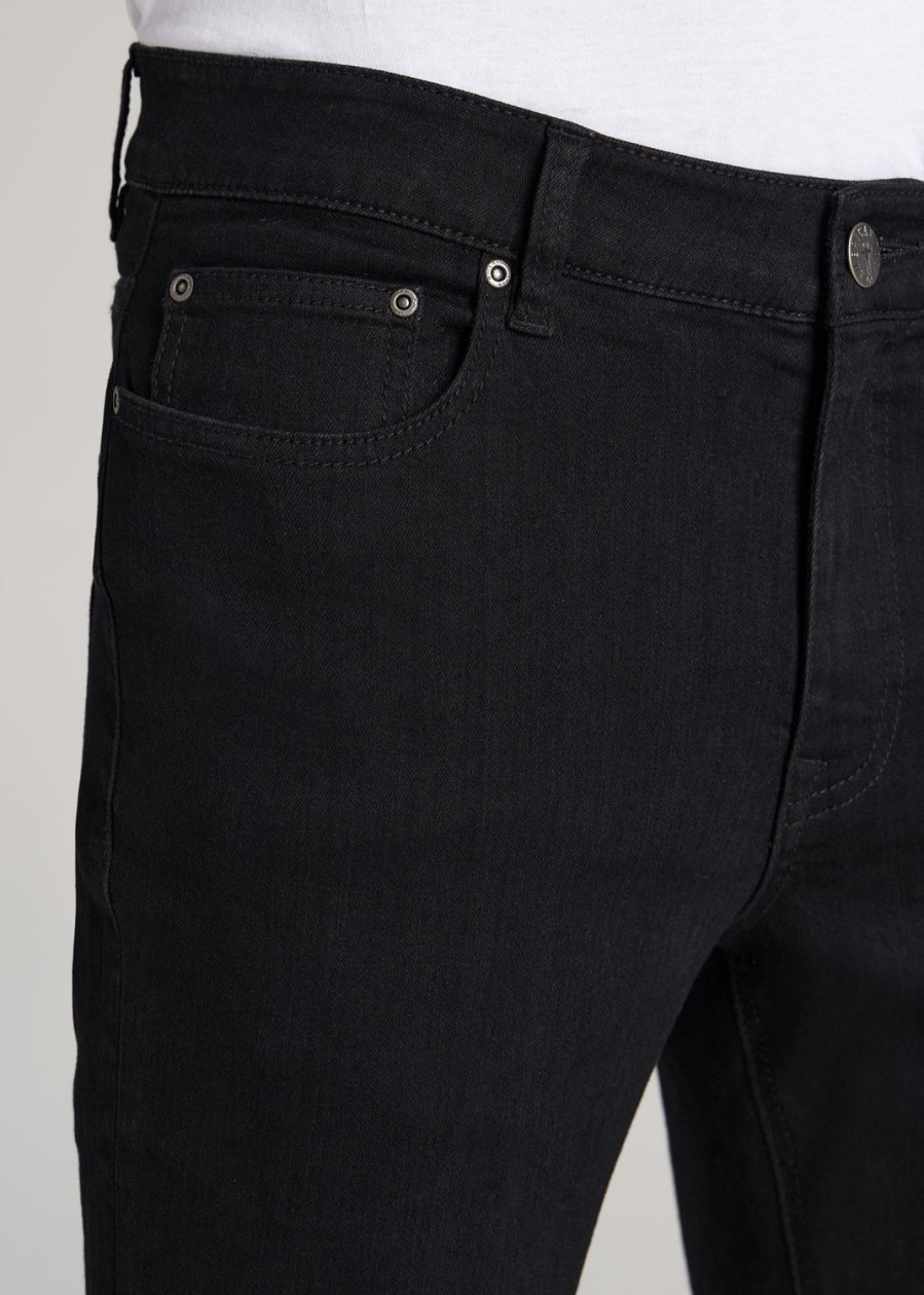 Men American Tall Jeans | Dylan Slim-Fit Jeans For Tall Men In Black