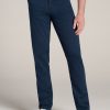 Men American Tall Pants + Chinos | Everyday Comfort 5-Pocket Tapered-Fit Pant For Tall Men In Marine Navy