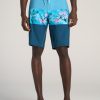 Men American Tall Shorts | Tall Board Shorts For Men In Paradise Stripe