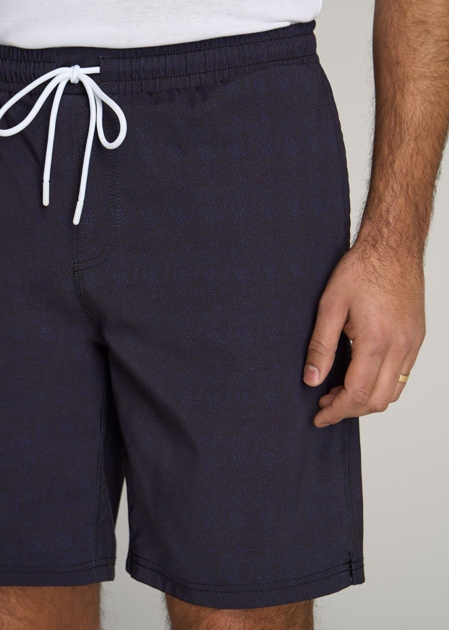 Men American Tall Shorts | Swim Shorts For Tall Men In Patriot Blue