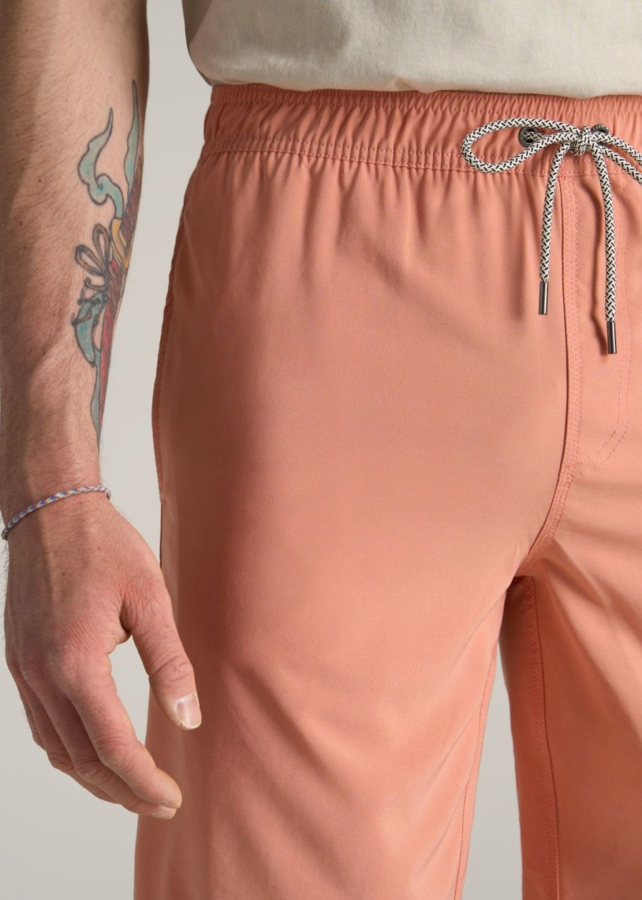 Men American Tall Shorts | Swim Trunks - Tall Men'S Shorts In Vintage Sunrise