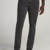 Men American Tall Jeans | Carman Tapered Jeans For Tall Men In Dark Grey Denim