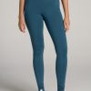 Women American Tall Athletic Pants | Bella Outer-Pocket Tall Women'S Legging In Deep Water