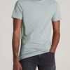 Men American Tall Tees + Tanks | The Everyday Regular-Fit Crewneck Tall Men'S T-Shirt In Quarry Grey