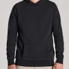 Men American Tall Hoodies + Sweatshirts | Wearever French Terry Raglan Men'S Tall Hoodie In Black