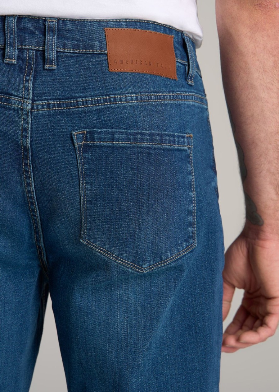 Men American Tall Jeans | Mason Semi-Relaxed Jeans For Tall Men In Signature Fade