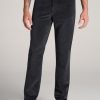 Men American Tall Pants + Chinos | Straight-Leg Stretch Corduroy Pants For Tall Men In Iron Grey