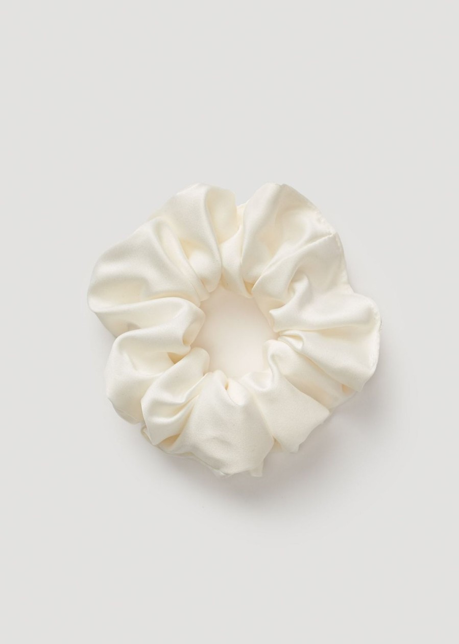 Women American Tall Other Accessories | Women'S Tall Scrunchie In Cloud White