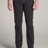 Men American Tall Jeans | Lj&S Straight Leg Jeans For Tall Men In Vintage Black