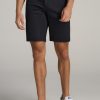 Men American Tall Shorts | Everyday Comfort 5 Pocket Short For Tall Men In Black