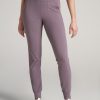 Women American Tall Athletic Pants | Balance Pocket Joggers For Tall Women In Smoked Mauve