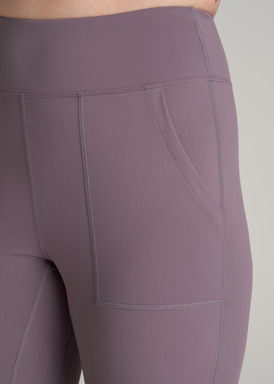 Women American Tall Athletic Pants | Balance Pocket Joggers For Tall Women In Smoked Mauve