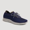 Men American Tall | Tall Men'S Knit Running Shoes In Navy