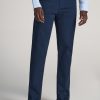 Men American Tall Pants + Chinos | J1 Straight Leg Chinos In Pants For Tall Men Marine Navy