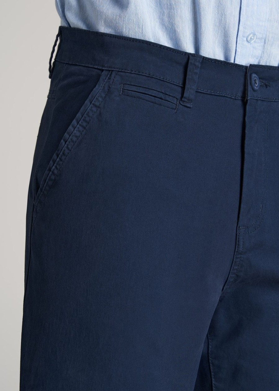 Men American Tall Pants + Chinos | J1 Straight Leg Chinos In Pants For Tall Men Marine Navy