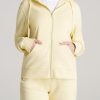 Women American Tall Hoodies + Sweatshirts | Wearever Fleece Full-Zip Women'S Tall Hoodie In Butter Yellow