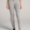 Women American Tall Athletic Pants | Cozy Lounge Joggers For Tall Women In Grey Mix